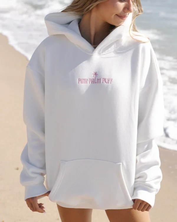 The Classic Puff Hoodie in Pink Opal: Coastal Comfort Meets Laid-Back Style