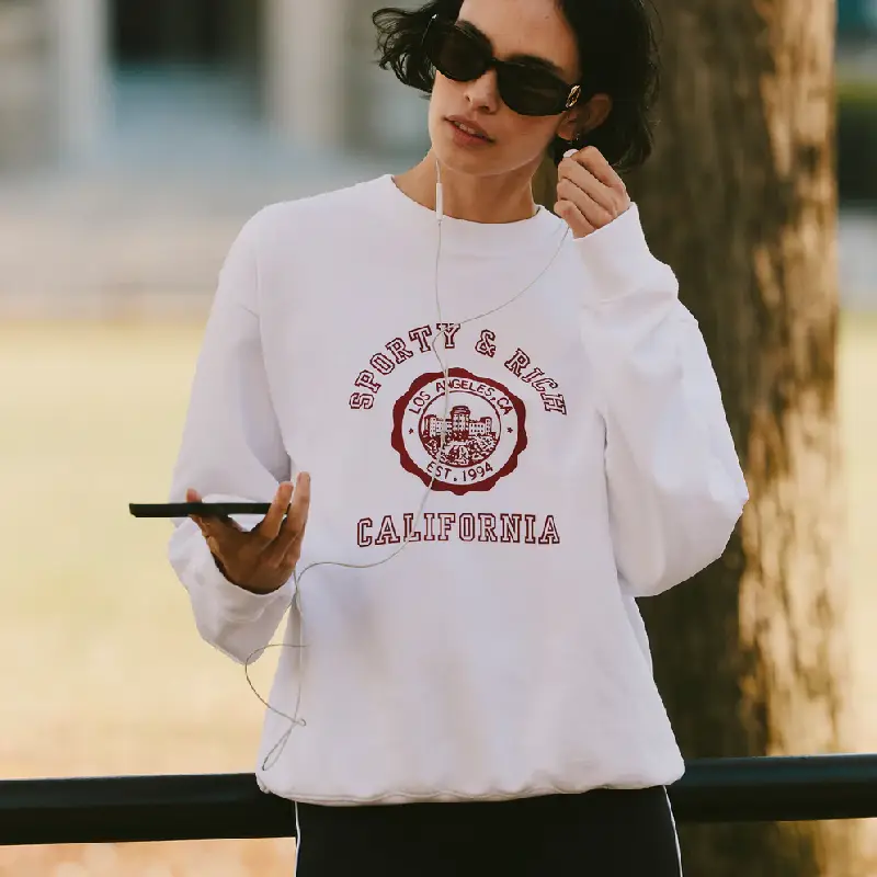 The Rise of the Sporty and Rich Hoodie