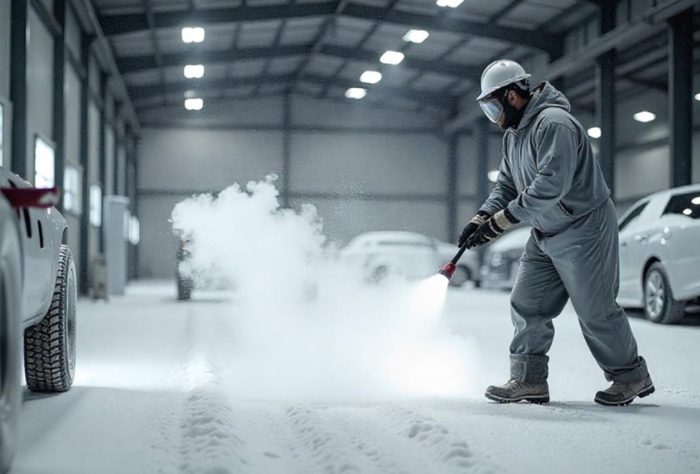 Top Dry ice