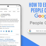 how to edit my people card