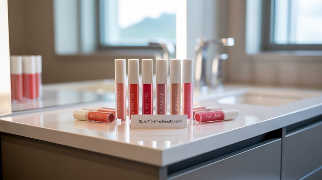 pink lip glouse
